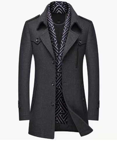 HUGO LAURENT™ | Kensworth Legacy Virgin Wool Coat