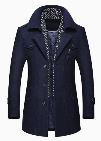 HUGO LAURENT™ | Kensworth Legacy Virgin Wool Coat