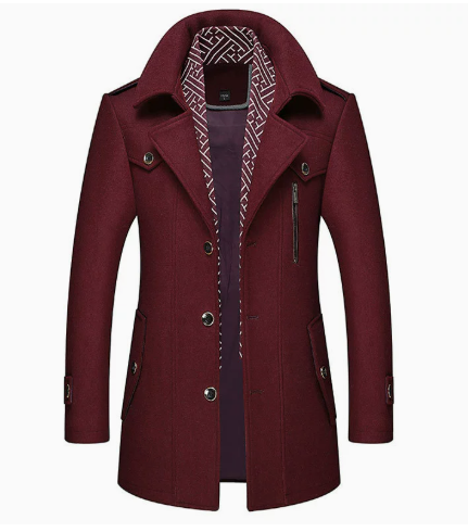 HUGO LAURENT™ | Kensworth Legacy Virgin Wool Coat