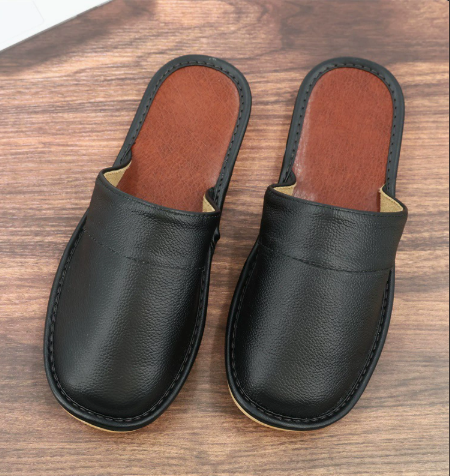 HUGO LAURENT™ | Men's Leather Slippers
