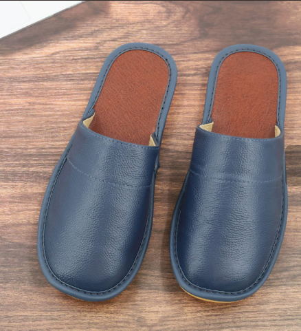 HUGO LAURENT™ | Men's Leather Slippers