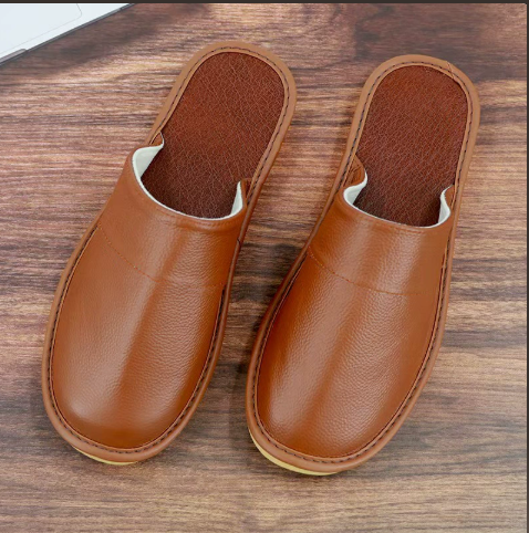 HUGO LAURENT™ | Men's Leather Slippers
