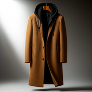 HUGO LAURENT™ | WOOL HOODED COAT FOR MEN