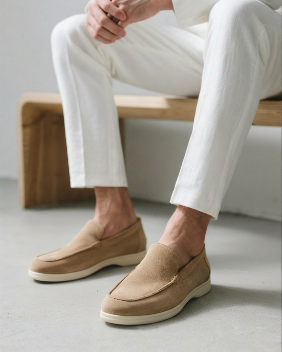 HUGO LAURENT | SUEDE LOAFERS