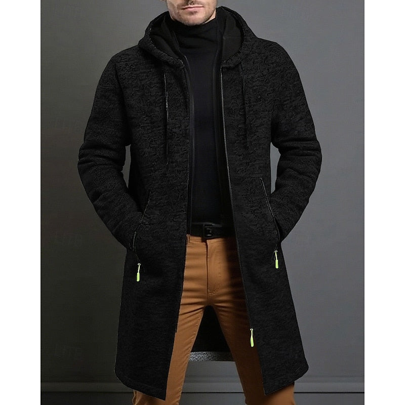 HUGO LAURENT™ | Hooded Longline Coat
