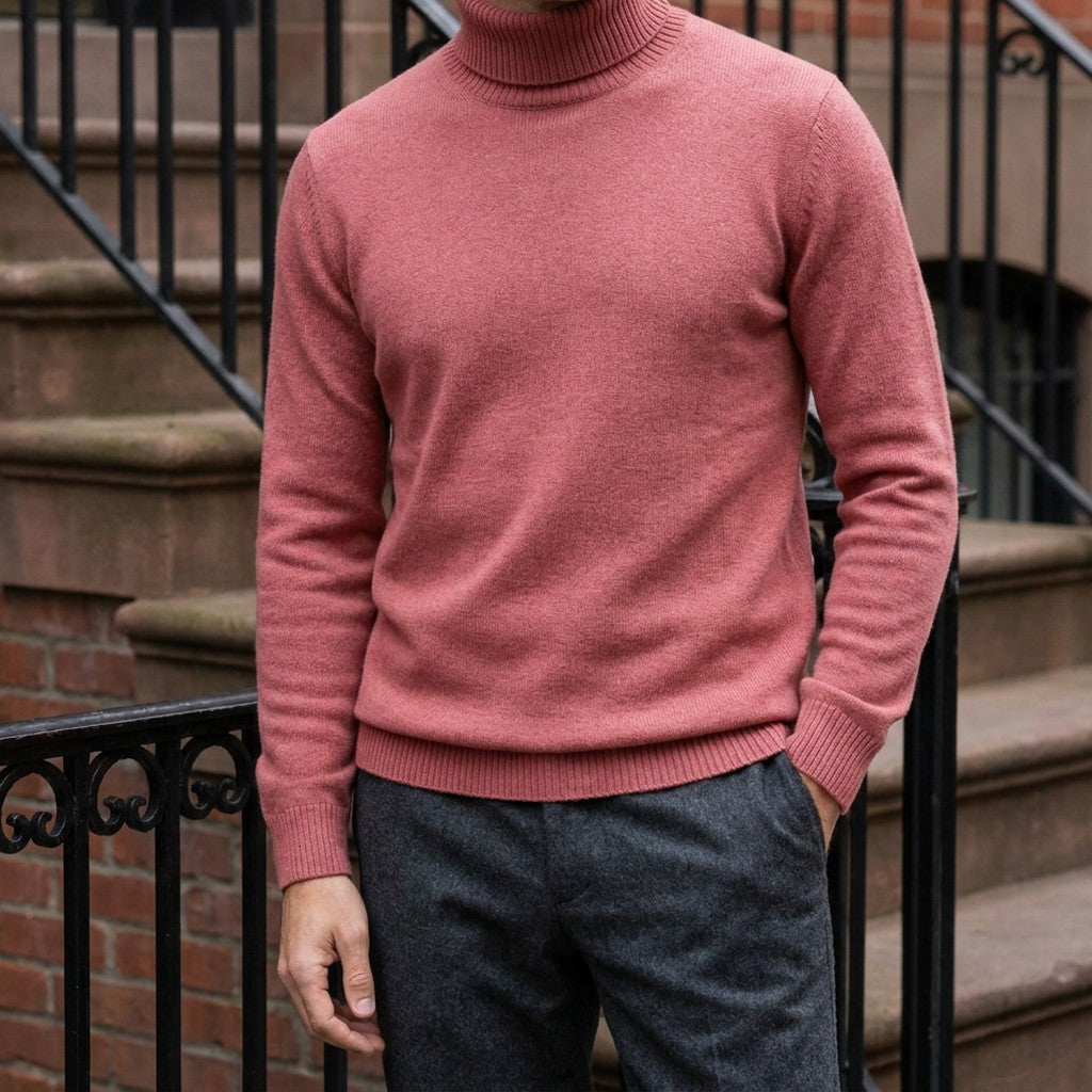 HUGO LAURENT™ | Clarkson Merino Wool Turtleneck