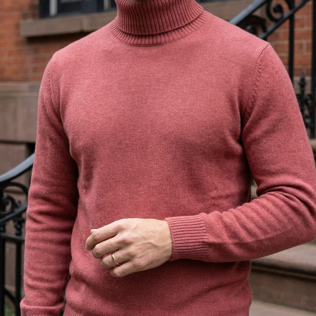 HUGO LAURENT™ | Clarkson Merino Wool Turtleneck