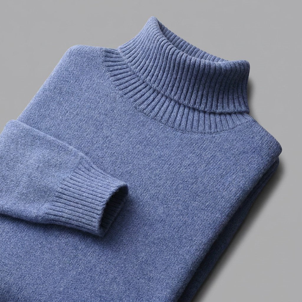HUGO LAURENT™ | Clarkson Merino Wool Turtleneck