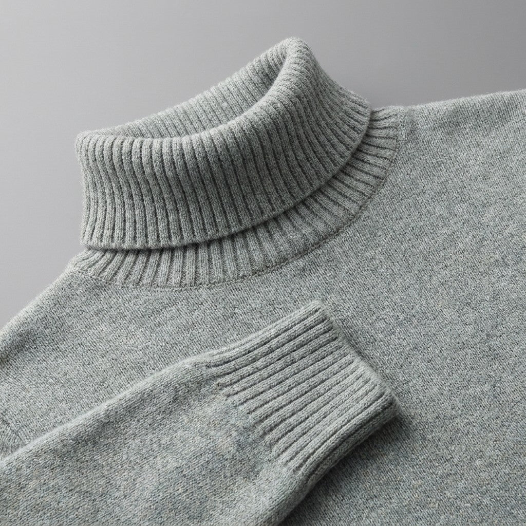 HUGO LAURENT™ | Clarkson Merino Wool Turtleneck