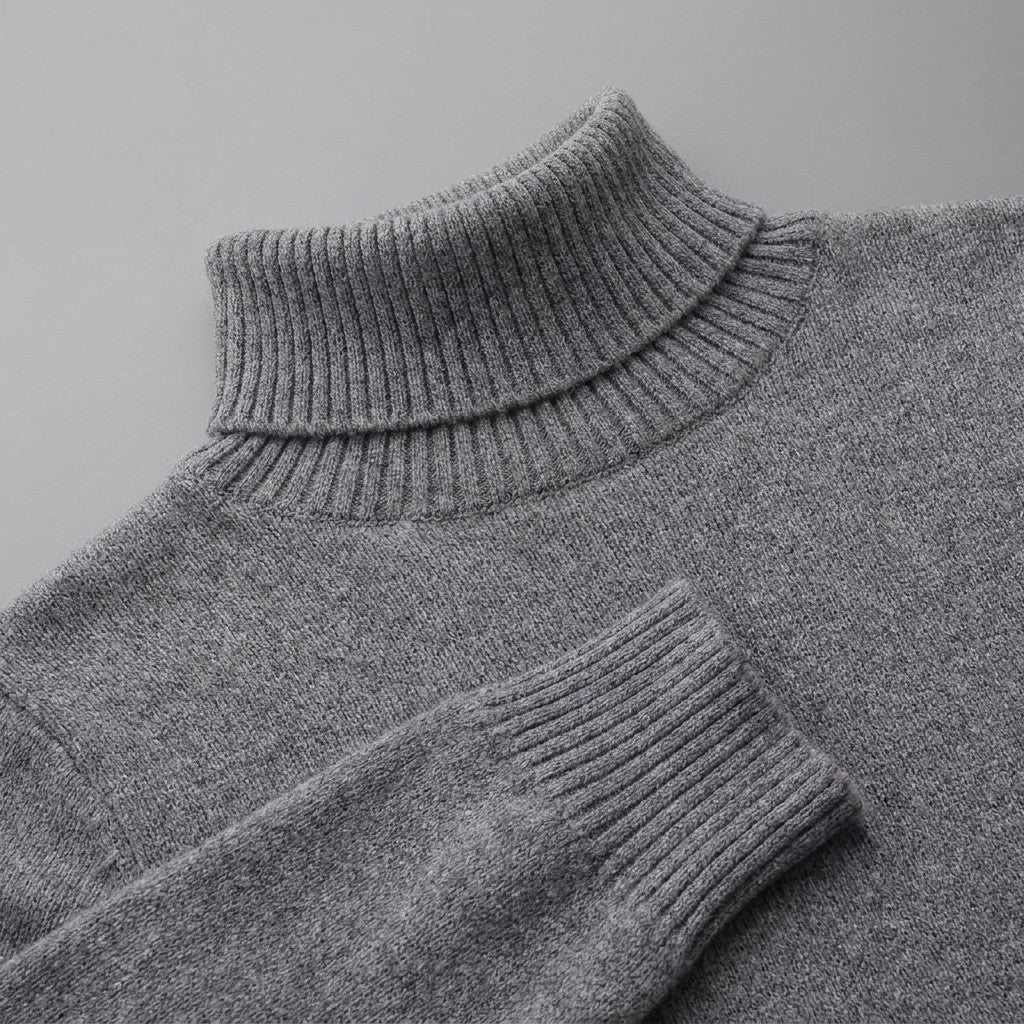HUGO LAURENT™ | Clarkson Merino Wool Turtleneck