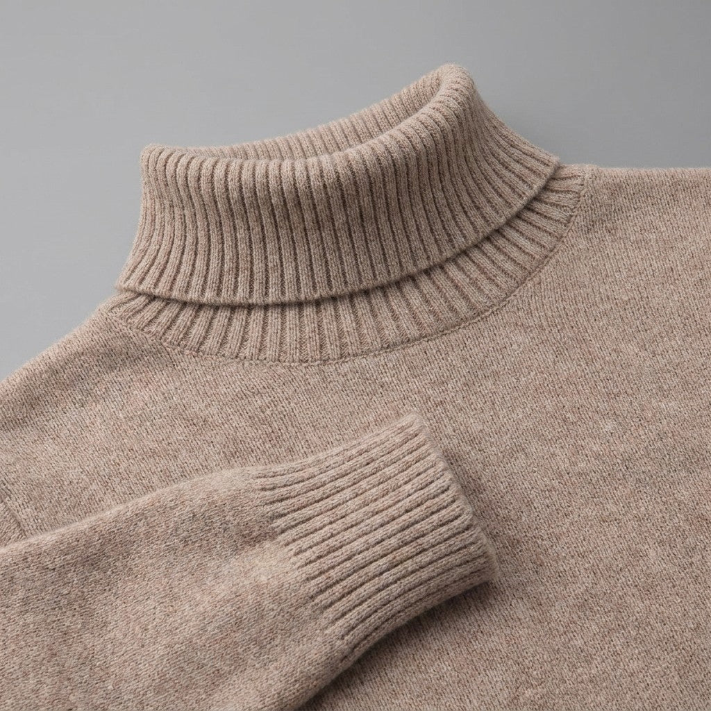 HUGO LAURENT™ | Clarkson Merino Wool Turtleneck