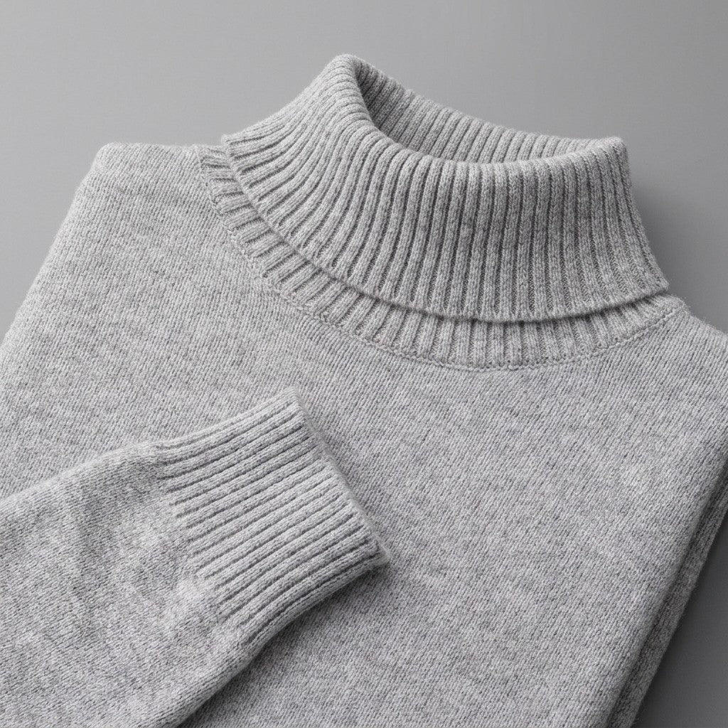 HUGO LAURENT™ | Clarkson Merino Wool Turtleneck