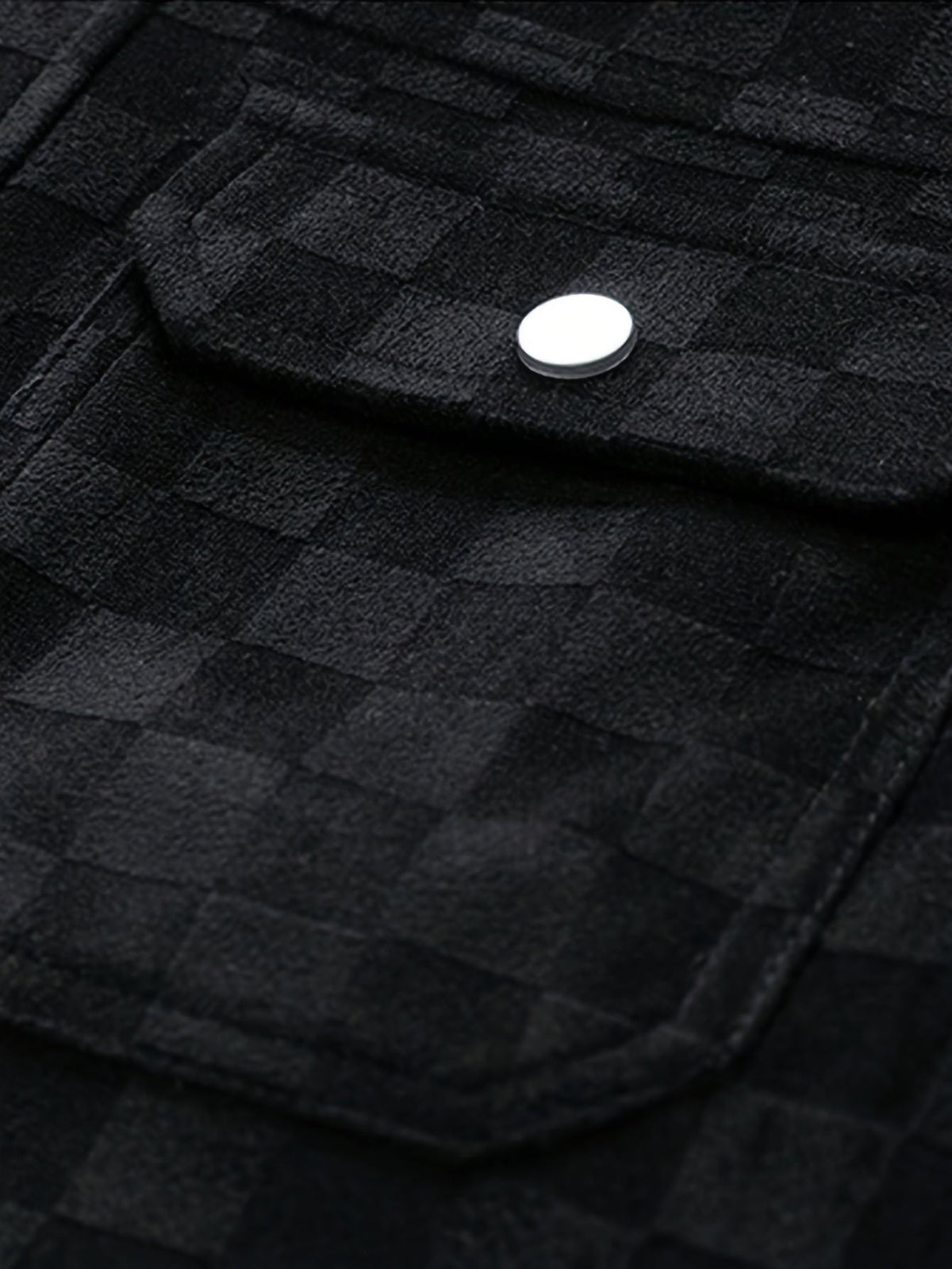 HUGO LAURENT™ | Mavrick Checkered Suede Jacket