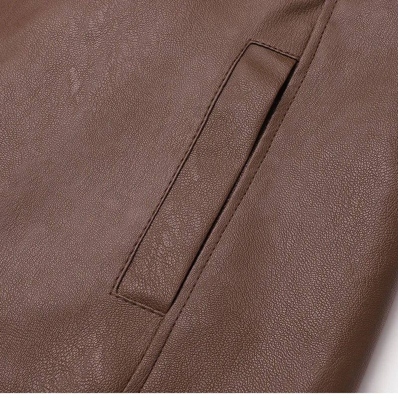 HUGO LAURENT™ | Vintage Fleece Lined Leather Jacket