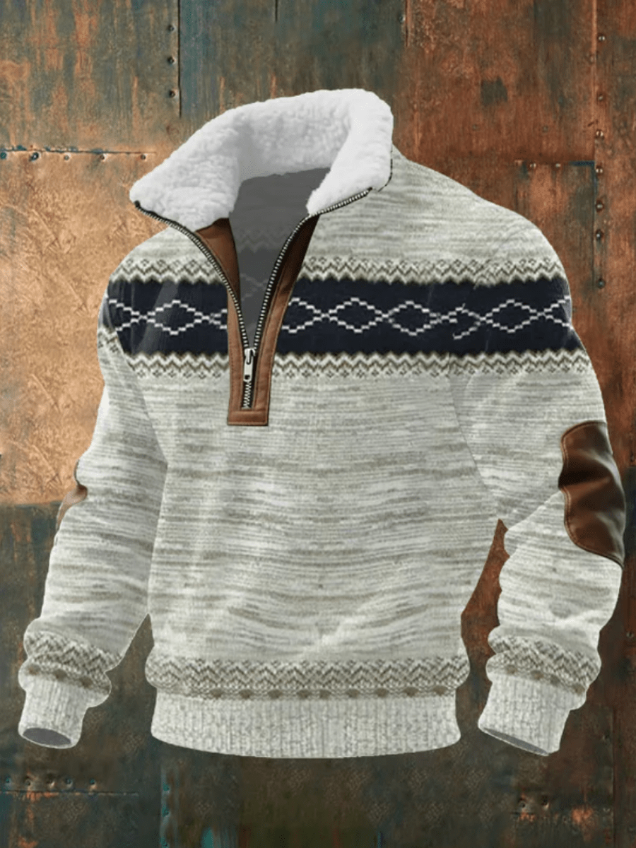 HUGO LAURENT | PRINTED SWEATER FOR MEN