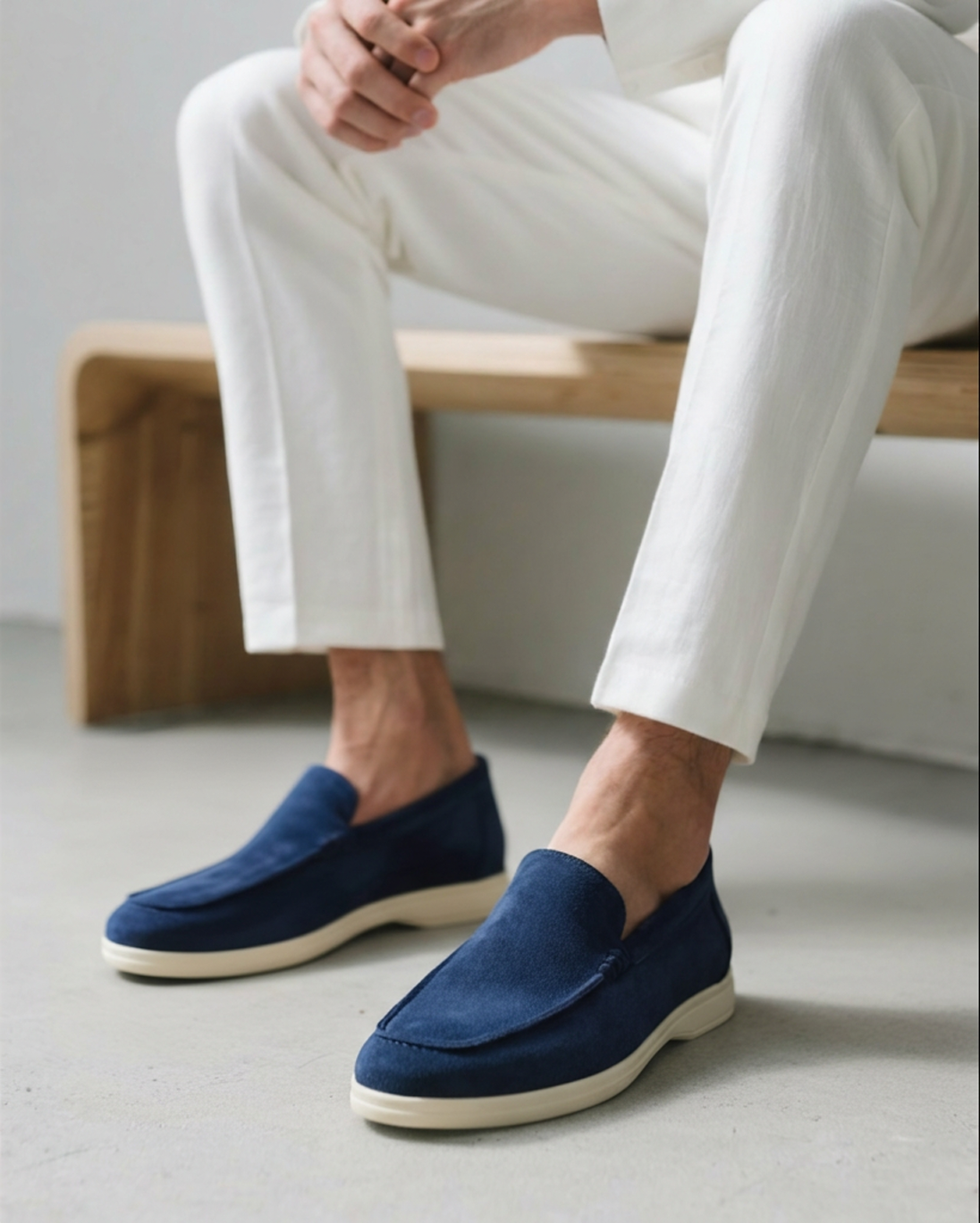 HUGO LAURENT | SUEDE LOAFERS