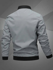 HUGO LAURENT™ | Casual Lightweight Zip-Up Bomber Jacket