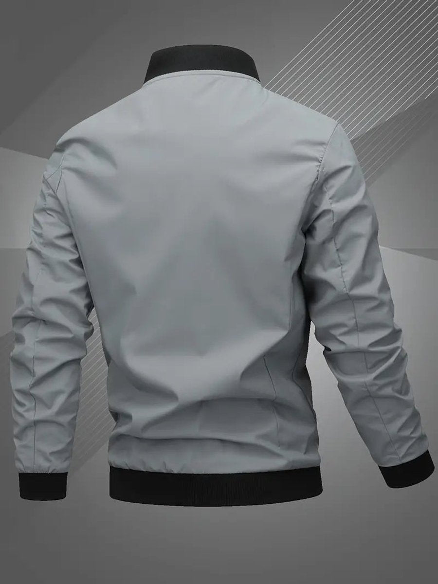 HUGO LAURENT™ | Casual Lightweight Zip-Up Bomber Jacket