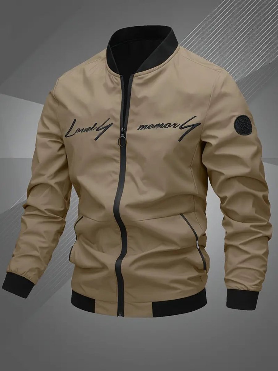 HUGO LAURENT™ | Casual Lightweight Zip-Up Bomber Jacket