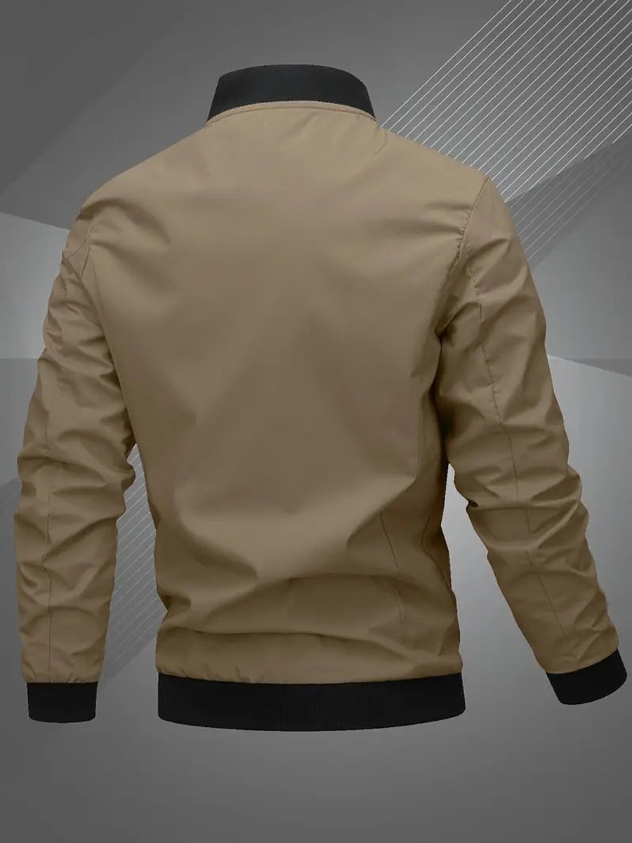 HUGO LAURENT™ | Casual Lightweight Zip-Up Bomber Jacket