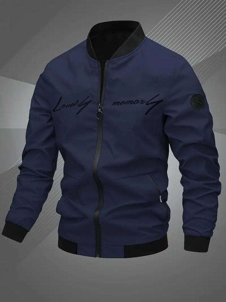 HUGO LAURENT™ | Casual Lightweight Zip-Up Bomber Jacket