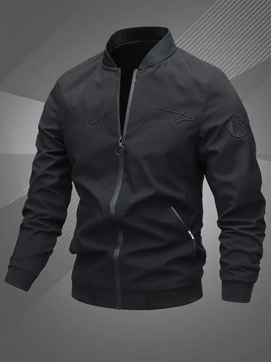 HUGO LAURENT™ | Casual Lightweight Zip-Up Bomber Jacket
