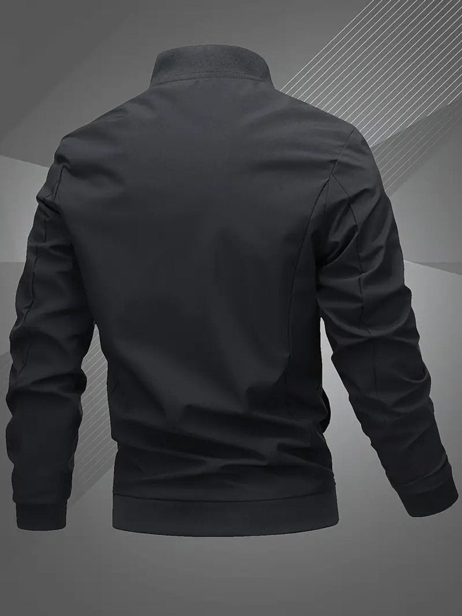 HUGO LAURENT™ | Casual Lightweight Zip-Up Bomber Jacket