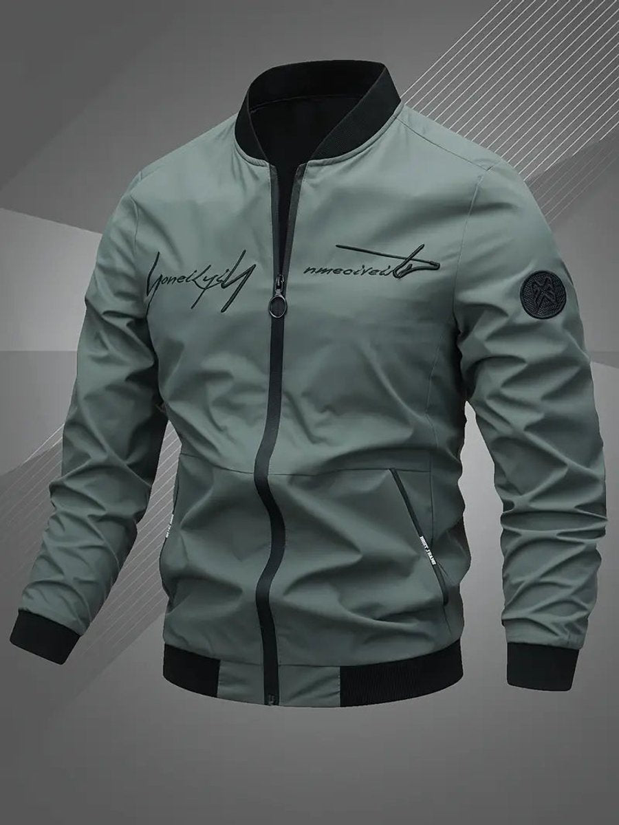 HUGO LAURENT™ | Casual Lightweight Zip-Up Bomber Jacket