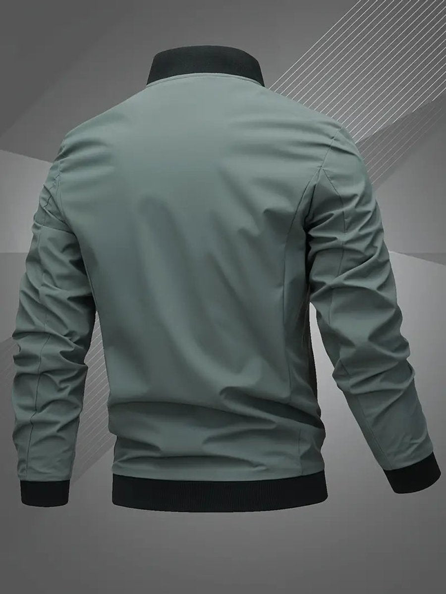HUGO LAURENT™ | Casual Lightweight Zip-Up Bomber Jacket