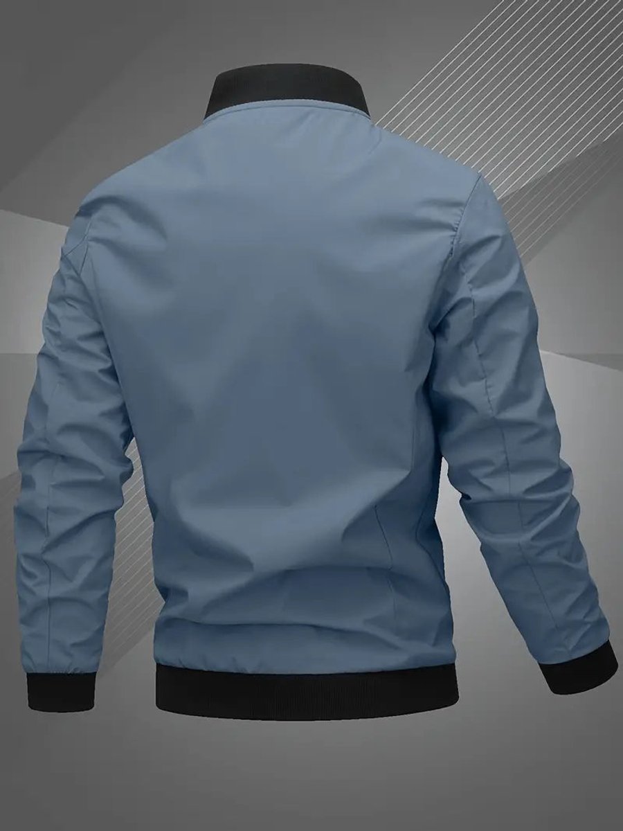 HUGO LAURENT™ | Casual Lightweight Zip-Up Bomber Jacket