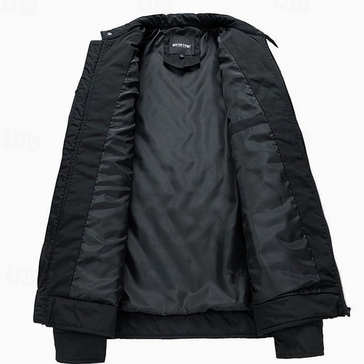 HUGO LAURENT™ | Diamond-Quilted Stand-Collar Full-Zip Jacket