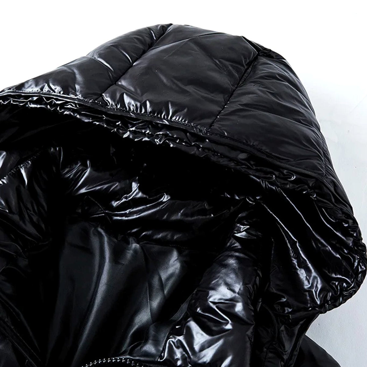 HUGO LAURENT™ | Hooded Puffer Quilted Jacket Full-Zip Winter Coat