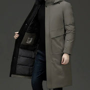 HUGO LAURENT™ | Insulated Hooded Long Puffer Winter Coat