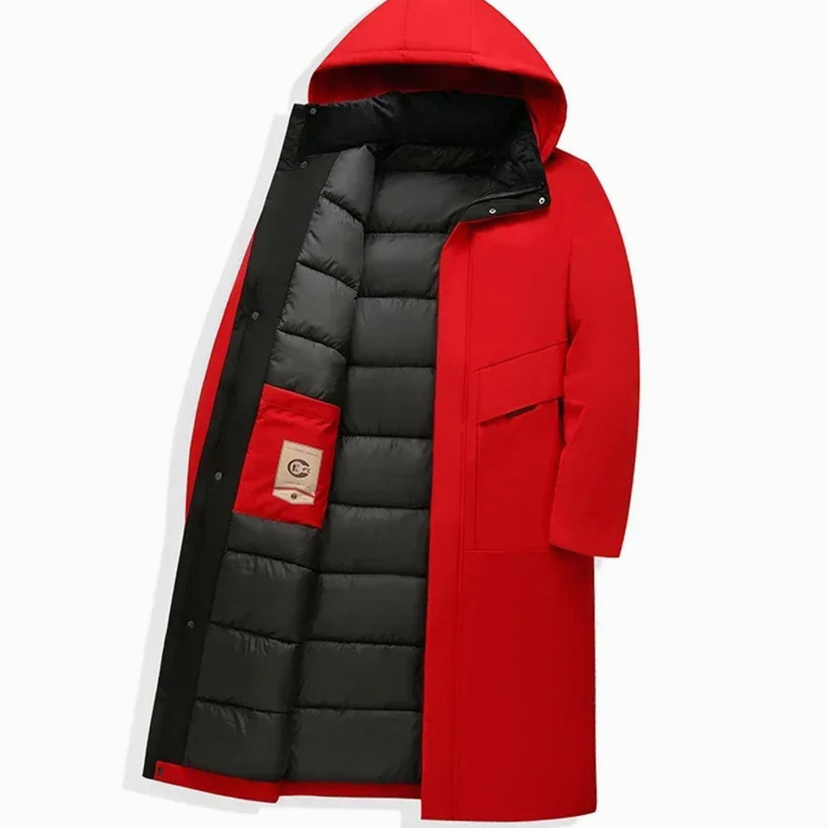 HUGO LAURENT™ | Insulated Hooded Long Puffer Winter Coat