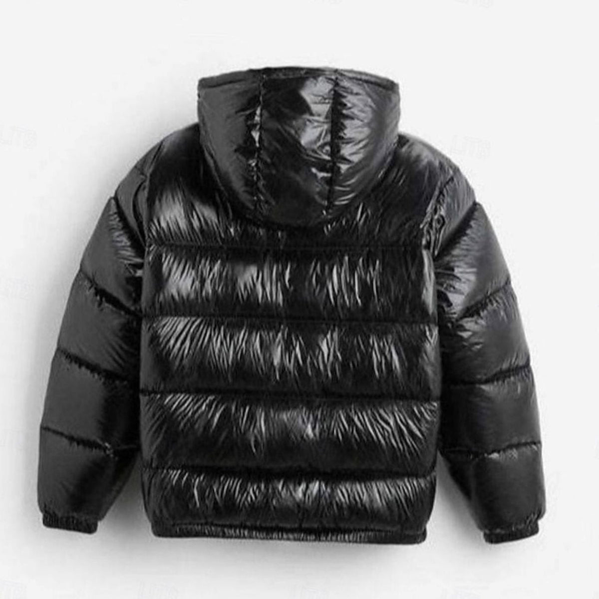 HUGO LAURENT™ | Quilted Hooded Coated Puffer Jacket
