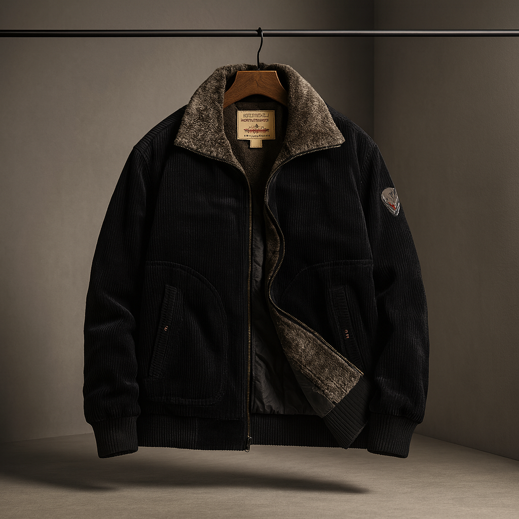 HUGO LAURENT™ | Elegant Aviator Jacket