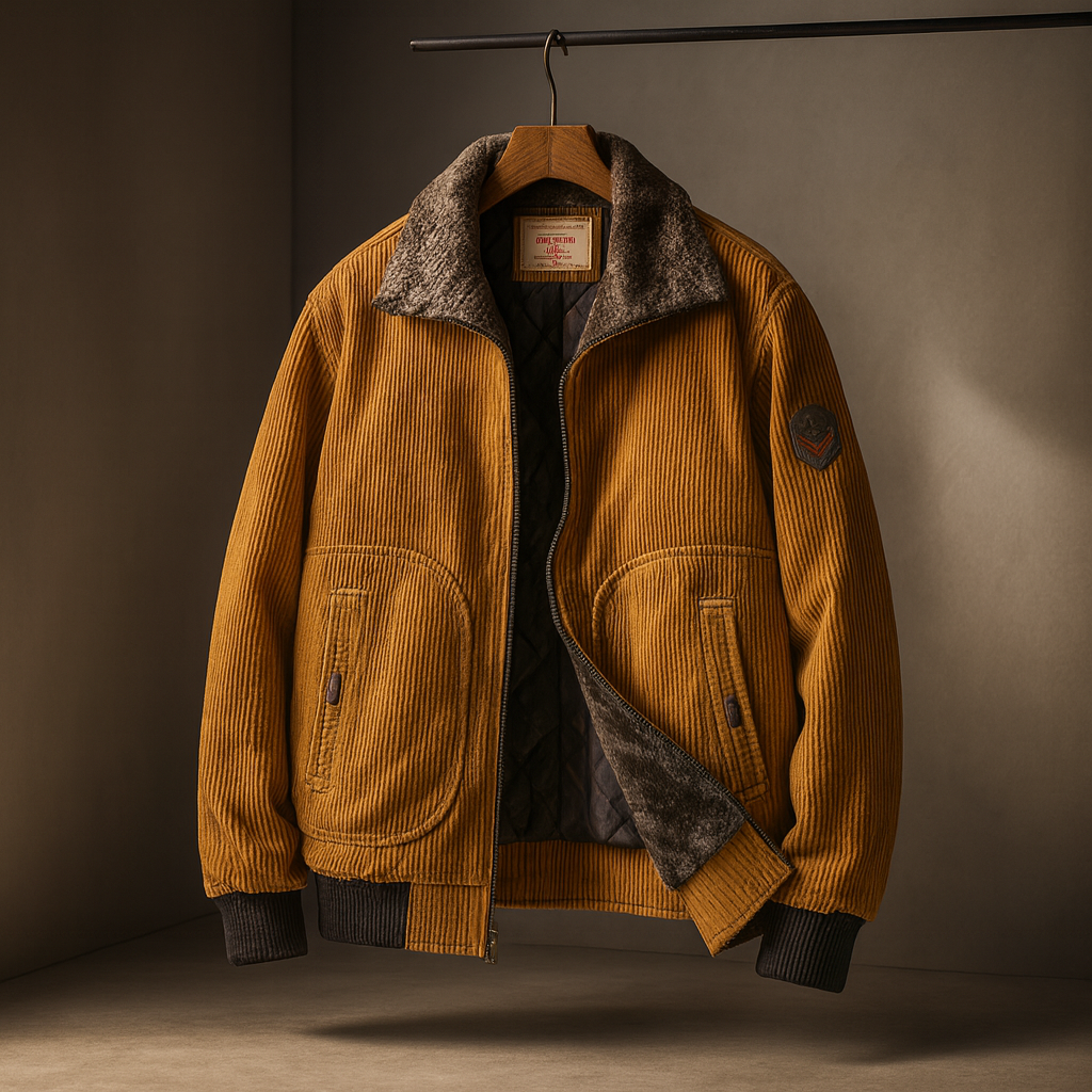 HUGO LAURENT™ | Elegant Aviator Jacket