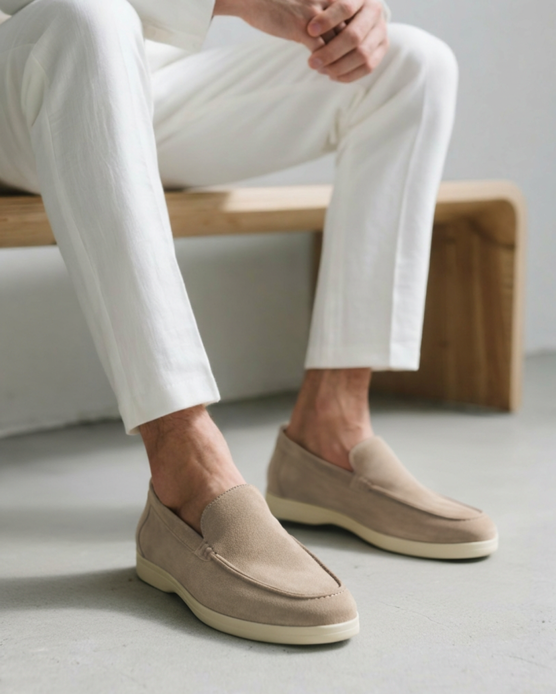 HUGO LAURENT | SUEDE LOAFERS