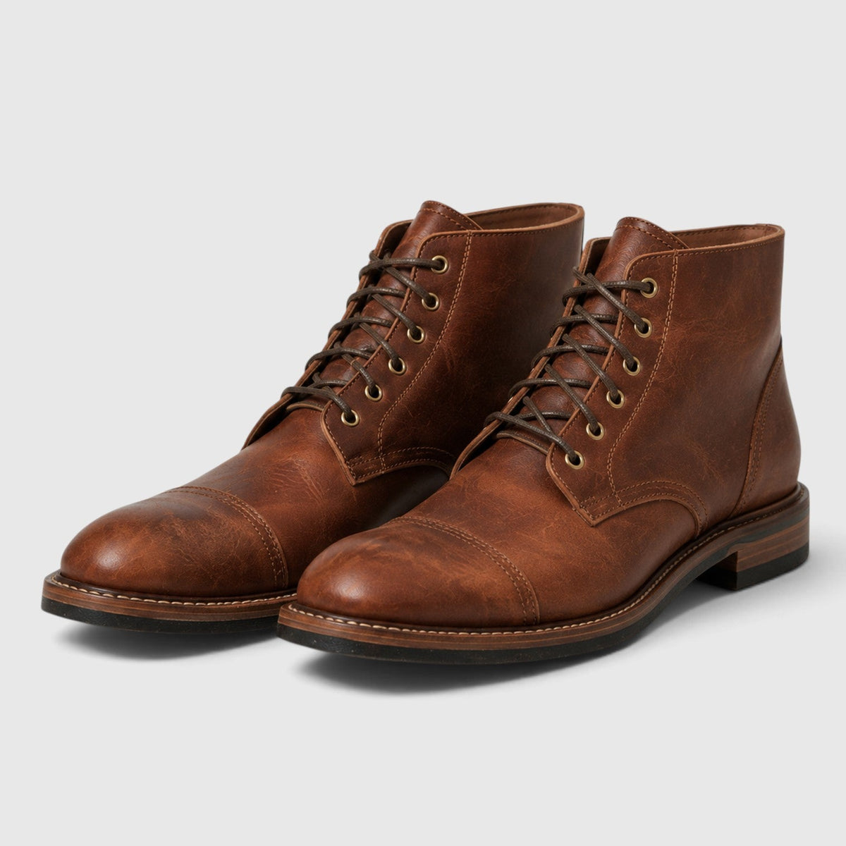 HUGO LAURENT™ | Men’s Leather Boots with Cushioned Insole
