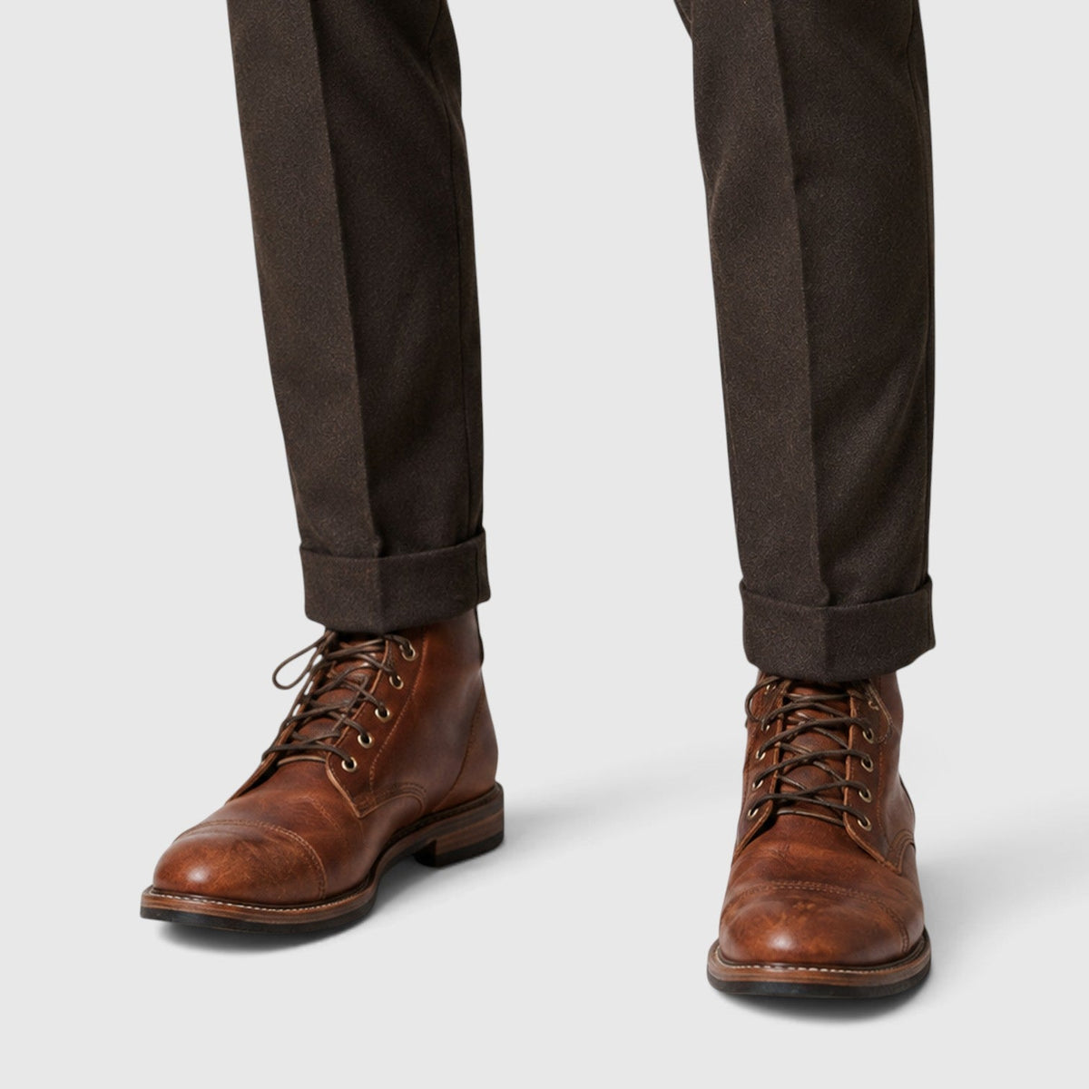 HUGO LAURENT™ | Men’s Leather Boots with Cushioned Insole