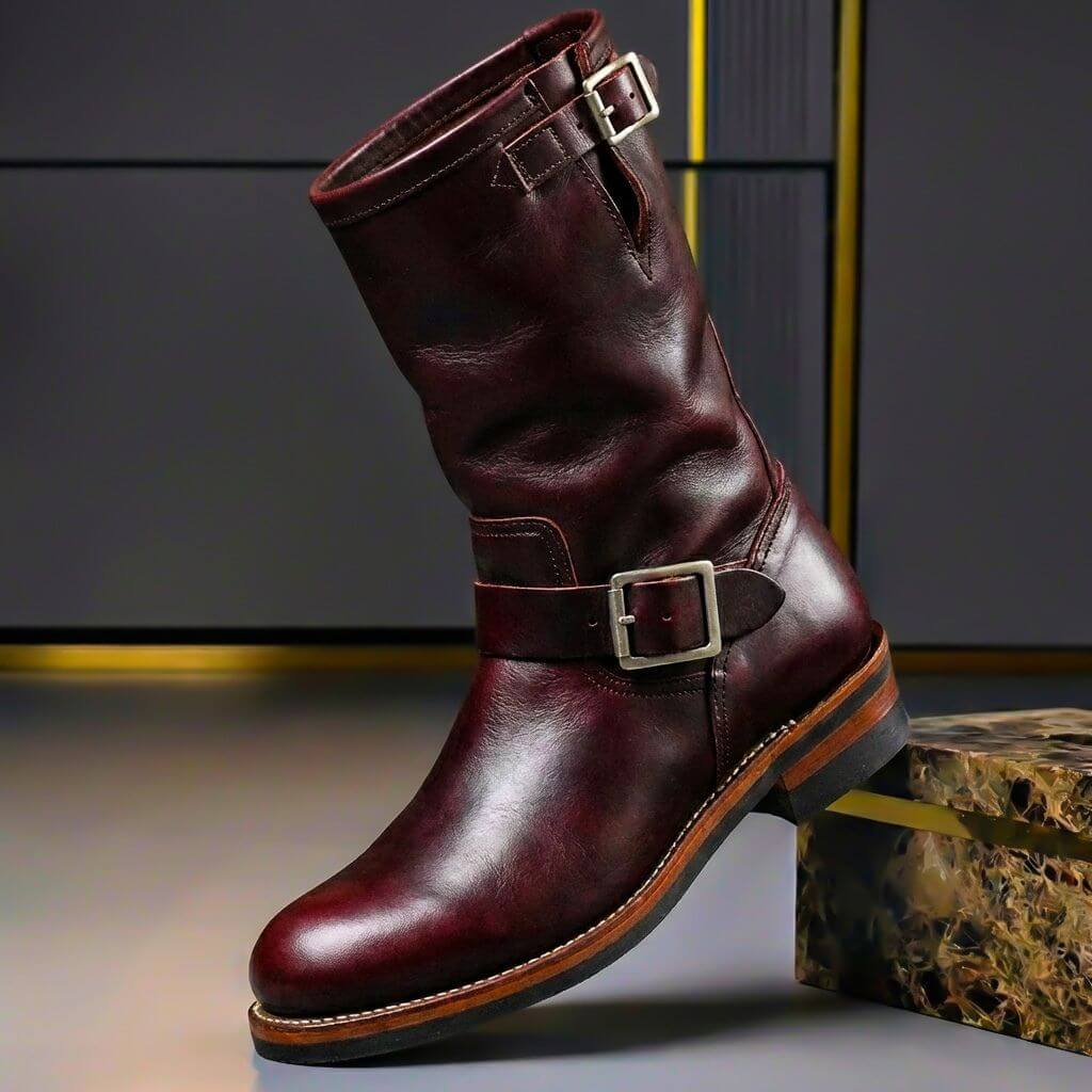 HUGO LAURENT™ | Bancroft Vintage Leather Boots