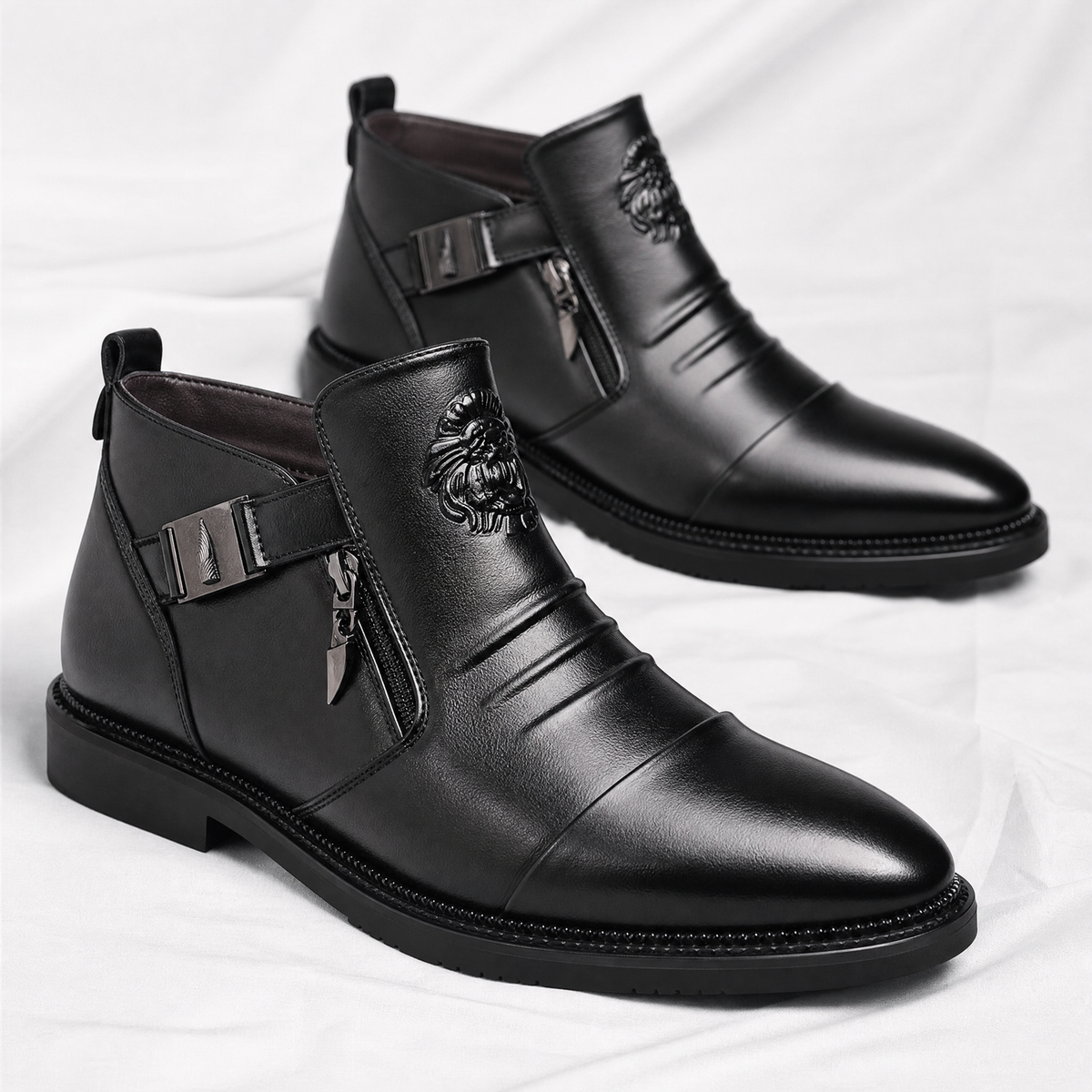 HUGO LAURENT™ | Cristiano Leather Heritage Boots