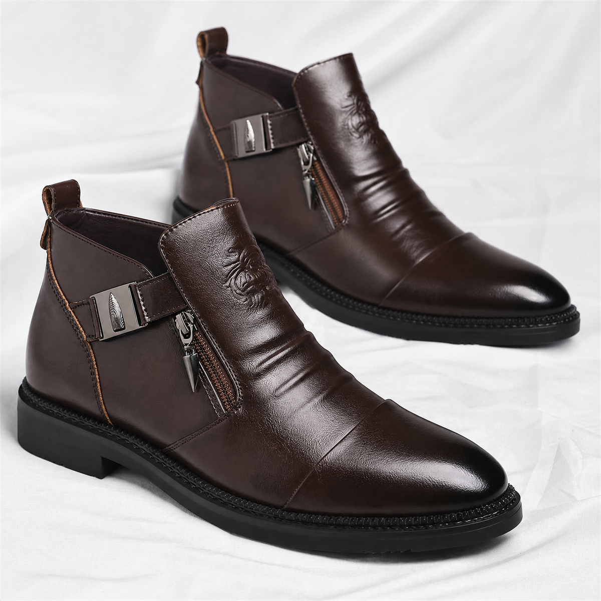 HUGO LAURENT™ | Cristiano Leather Heritage Boots
