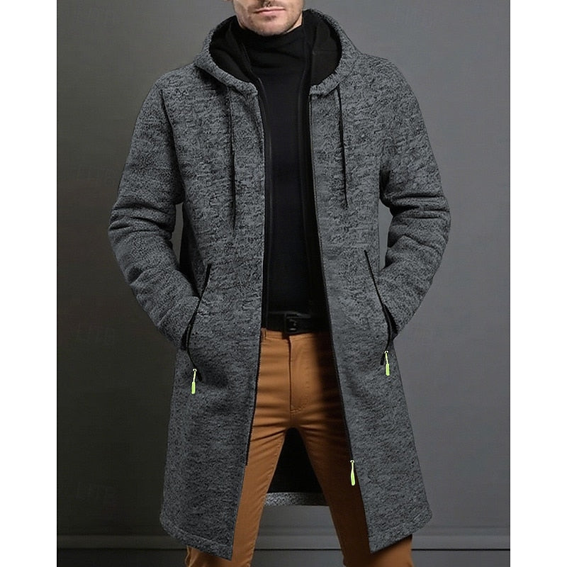 HUGO LAURENT™ | Hooded Longline Coat