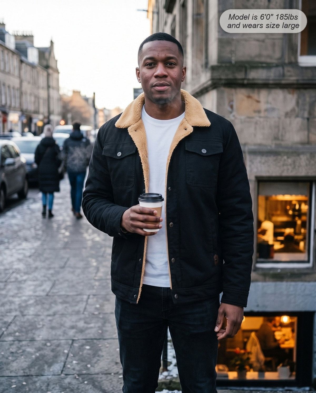HUGO LAURENT™ | Sentinel - Regular Fit Sherpa Jacket