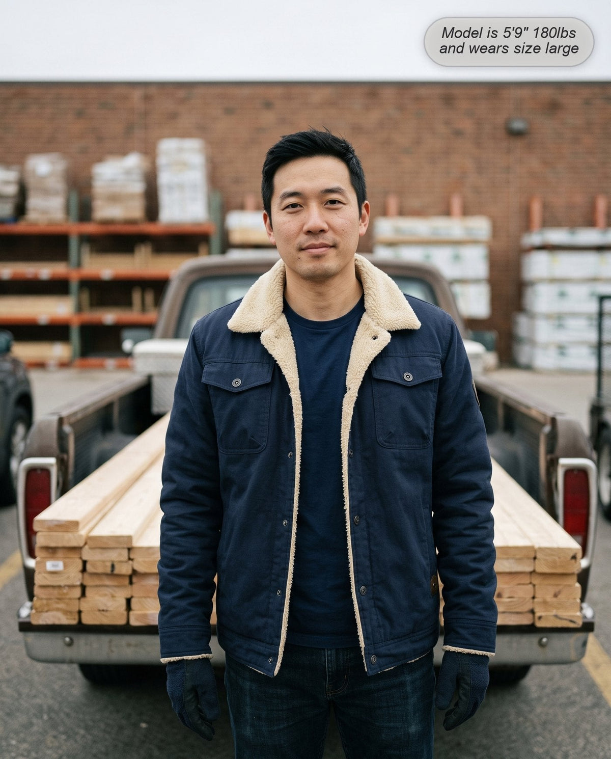 HUGO LAURENT™ | Sentinel - Regular Fit Sherpa Jacket