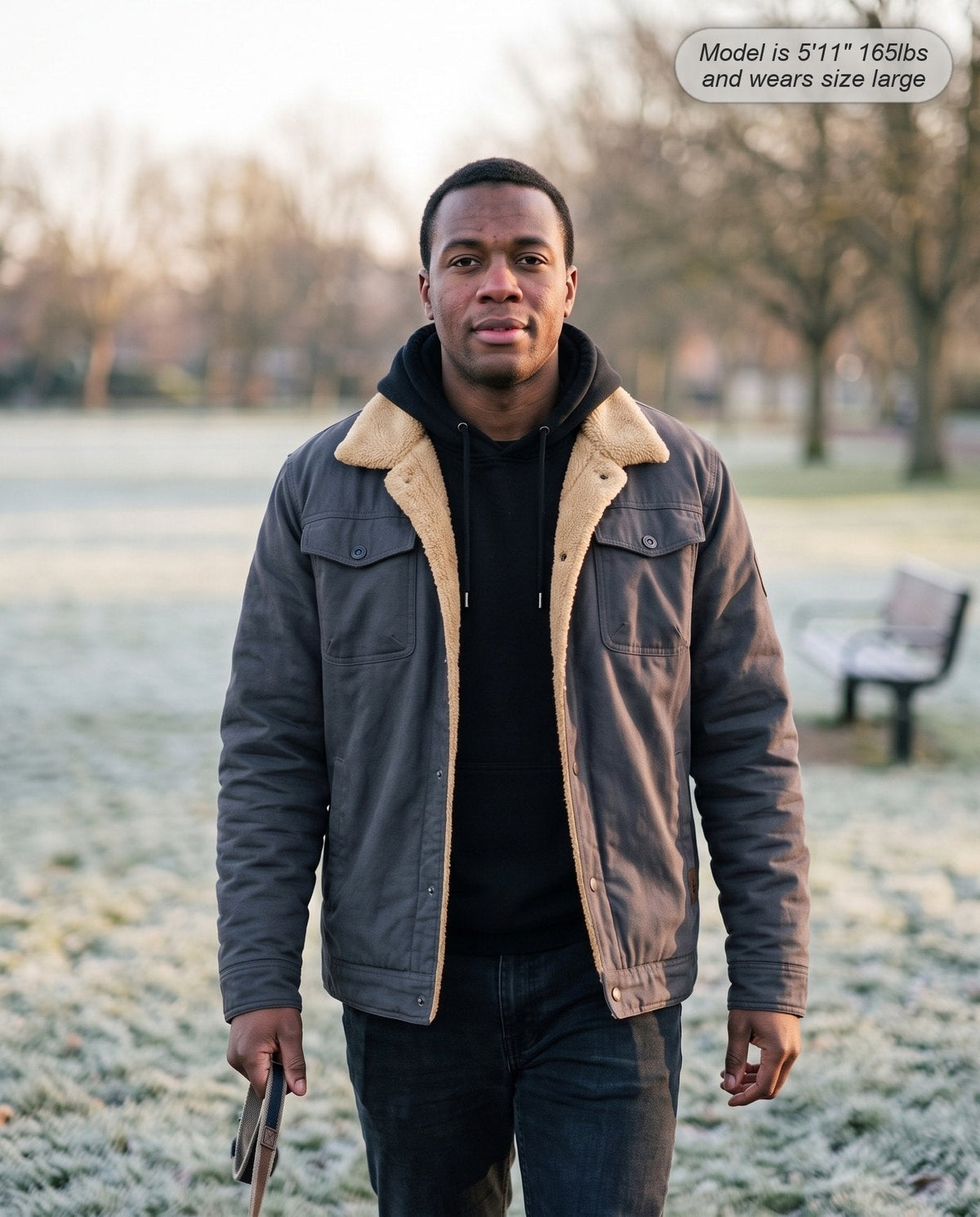 HUGO LAURENT™ | Sentinel - Regular Fit Sherpa Jacket