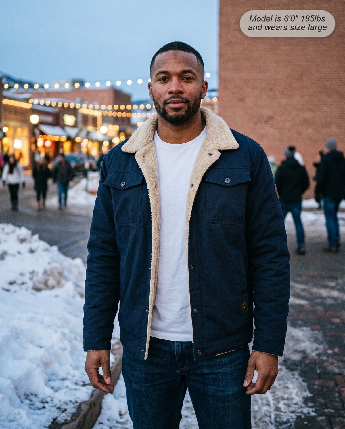 HUGO LAURENT™ | Sentinel - Regular Fit Sherpa Jacket