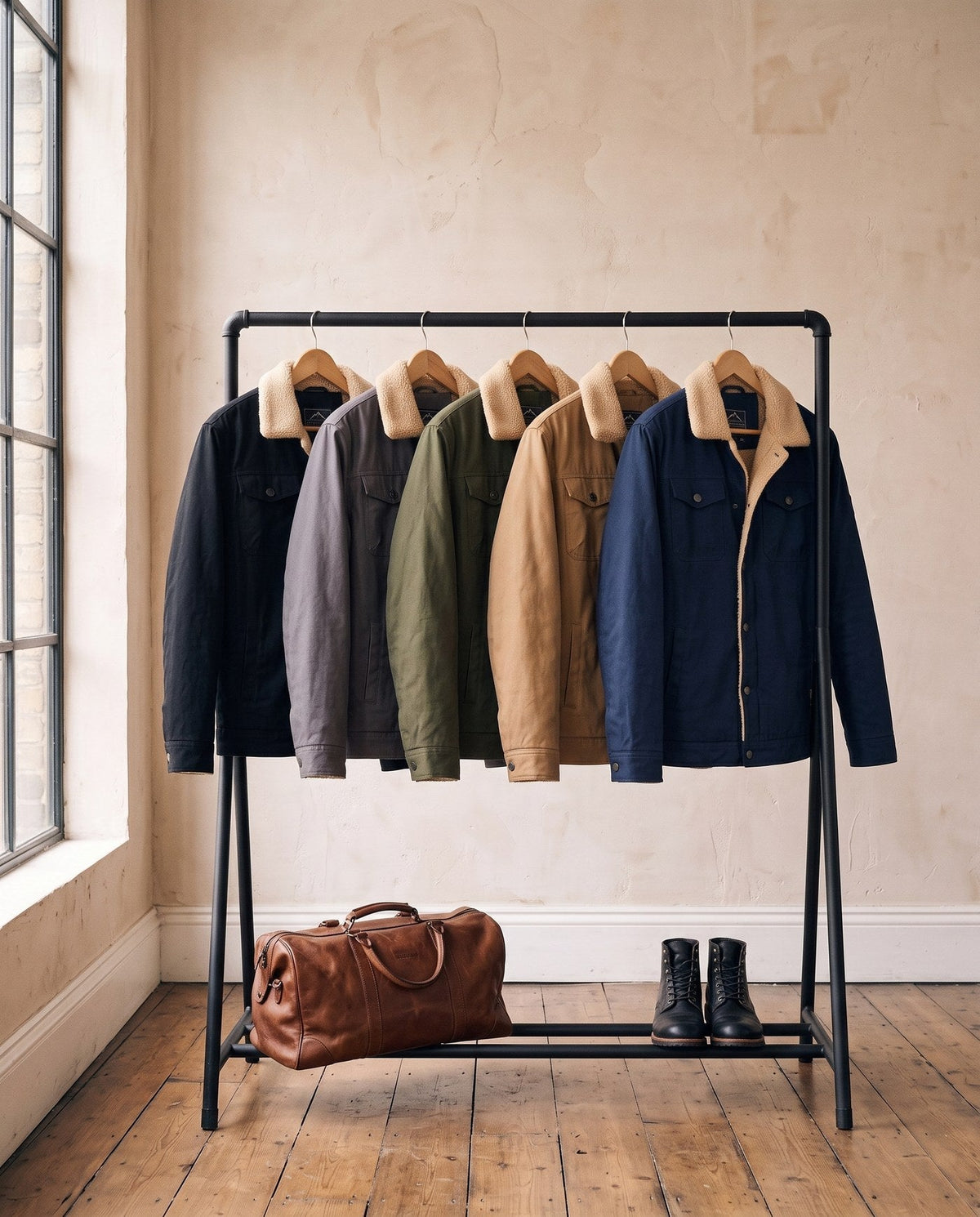 HUGO LAURENT™ | Sentinel - Regular Fit Sherpa Jacket