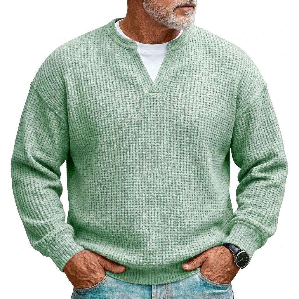 HUGO LAURENT™ | Milo | Men's Waffle Knit Jersey